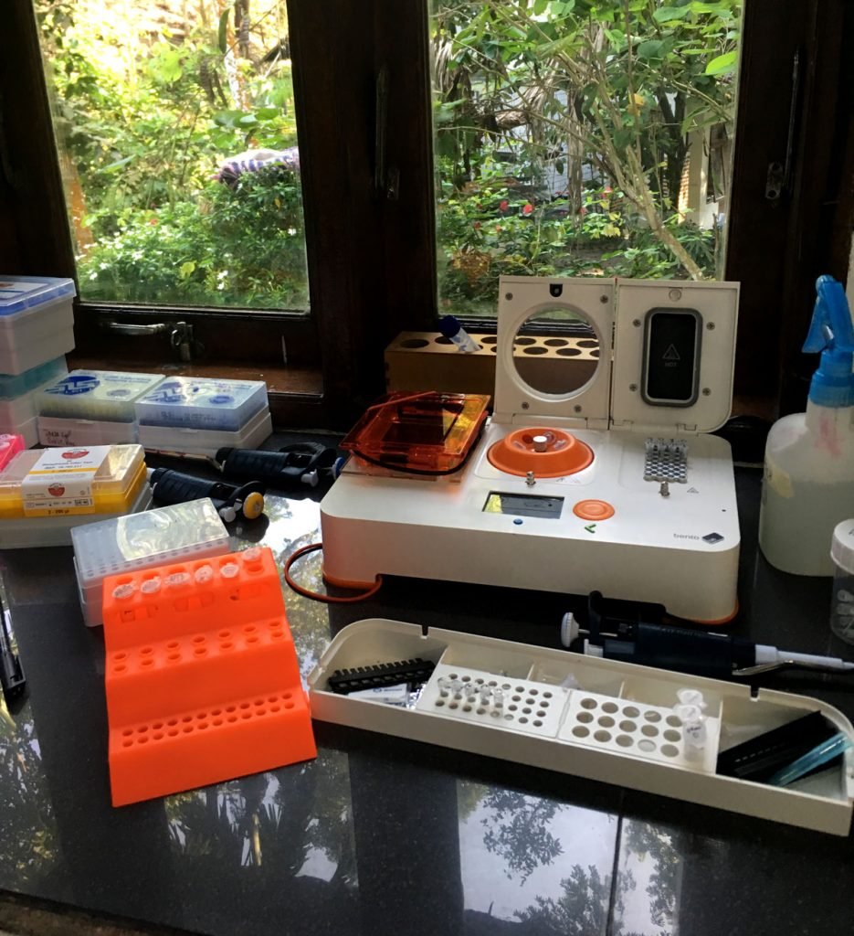 Bento Lab setup in Sumatra