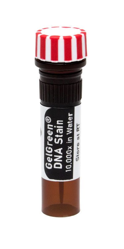 A tube of GelGreen DNA Stain