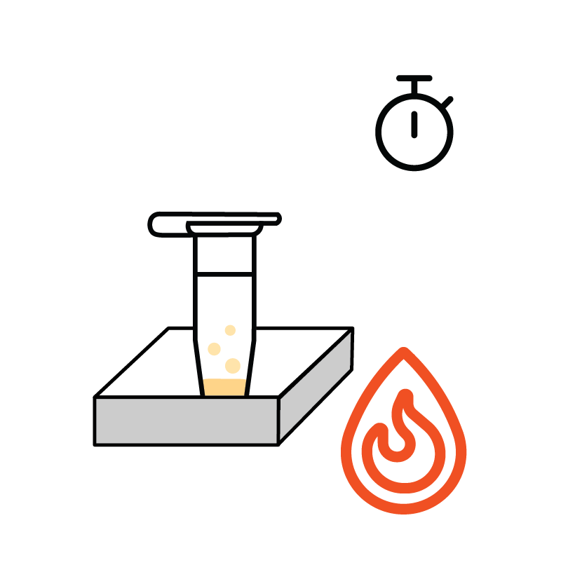 HotSHOT Workflow Step 2: Incubate at 95 °C for 10+ min